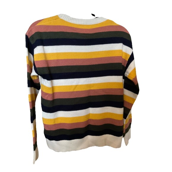 GB Striped Sweater, Multicolored, Size: Small - Picture 6 of 6